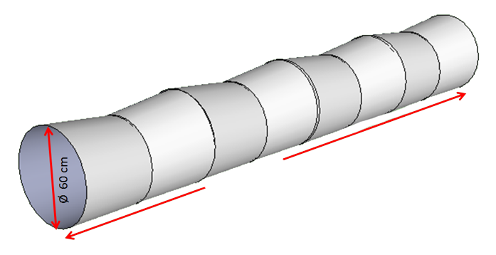 Tubo flexible agility carlino