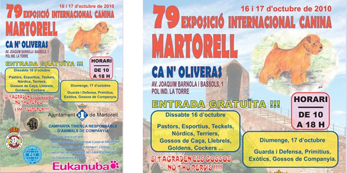 LXXIX EXPOSICIÓN INTERNACIONAL CANINA DE MARTORELL 2010