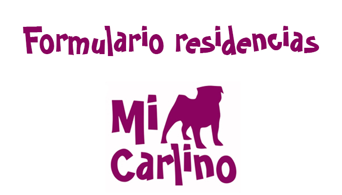 Formulario Residencias Caninas
