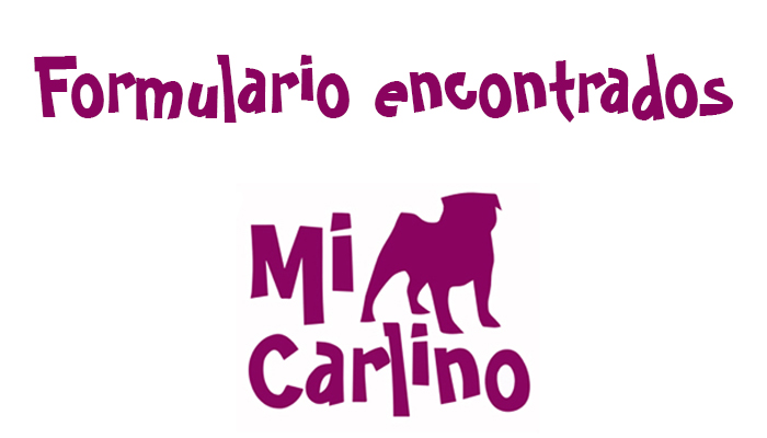 Formulario Carlinos Encontrados