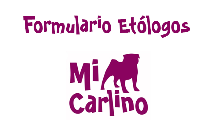 Formulario Educadores y Etólogos